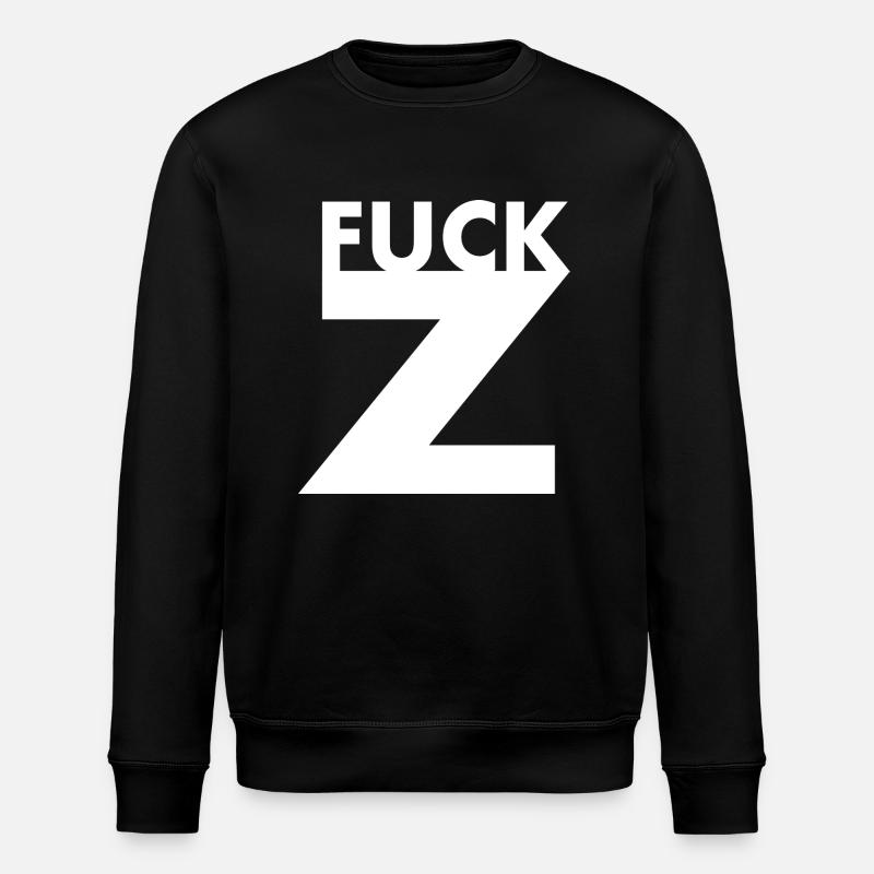 Fuck z - Stanley/Stella Unisex Bio-Sweatshirt ROLLER - Schwarz
