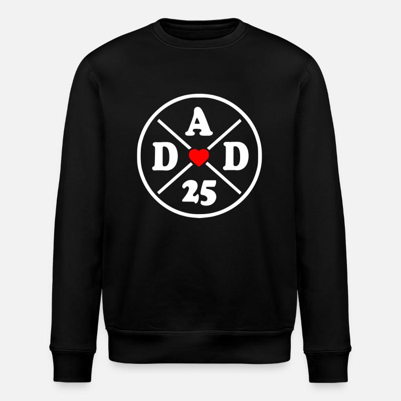 Dad 2025 - Stanley/Stella ROLLER Unisex Organic Sweatshirt - black