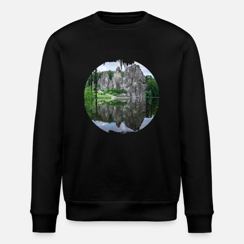 pierres externes - Sweat bio ROLLER Stanley/Stella Unisexe - noir