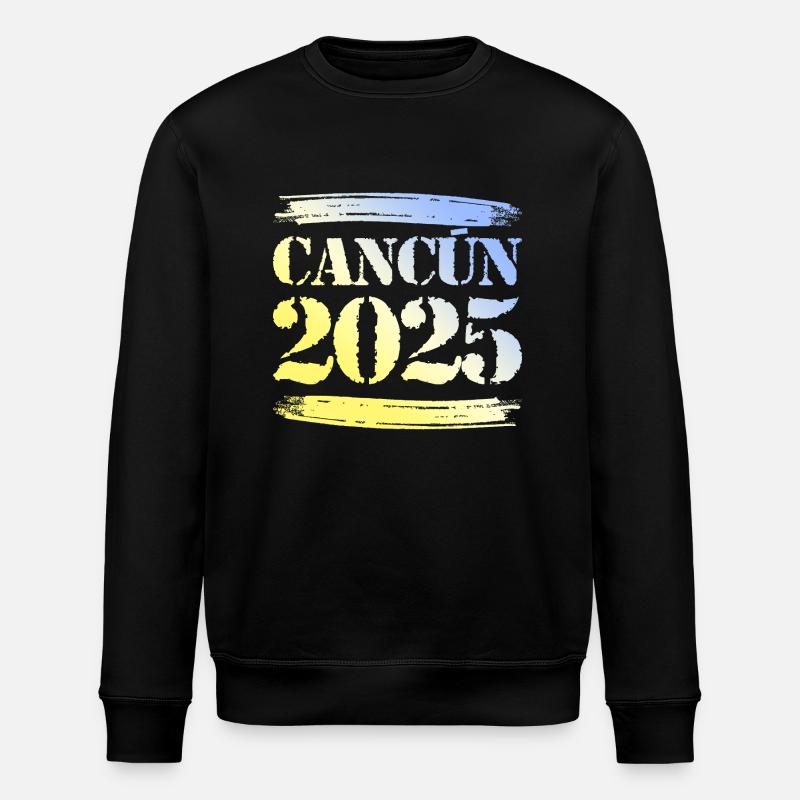 Cancun 2025 - Stanley/Stella ROLLER Unisex Organic Sweatshirt - black