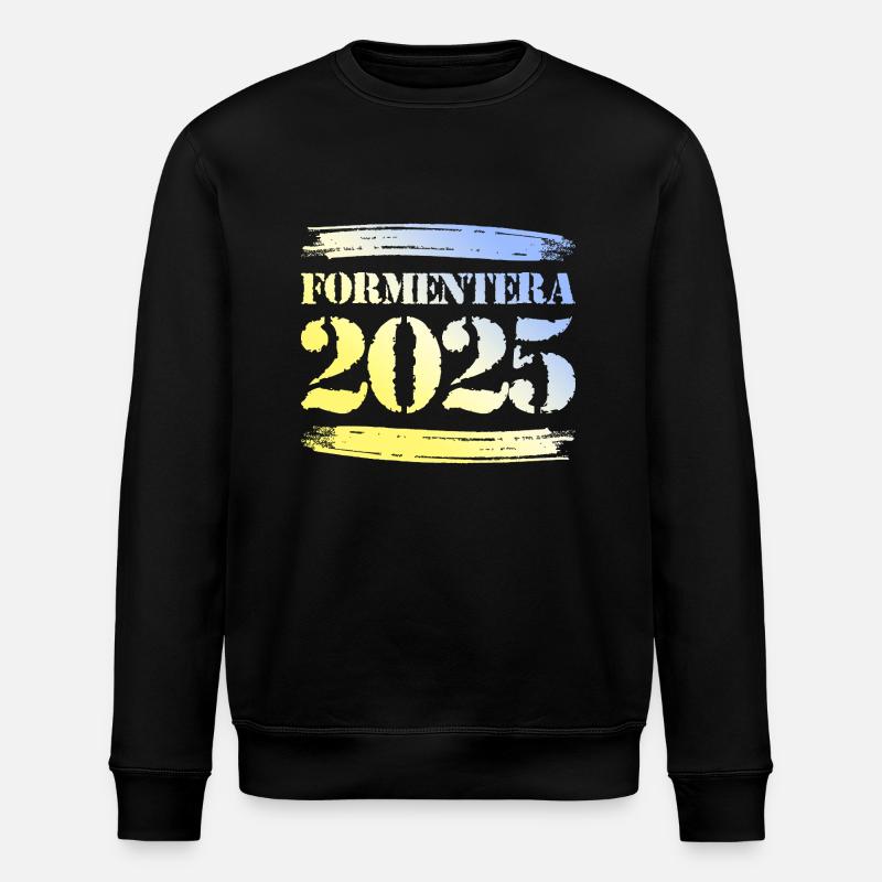 Formentera 2025 - Sweat bio ROLLER Stanley/Stella Unisexe - noir