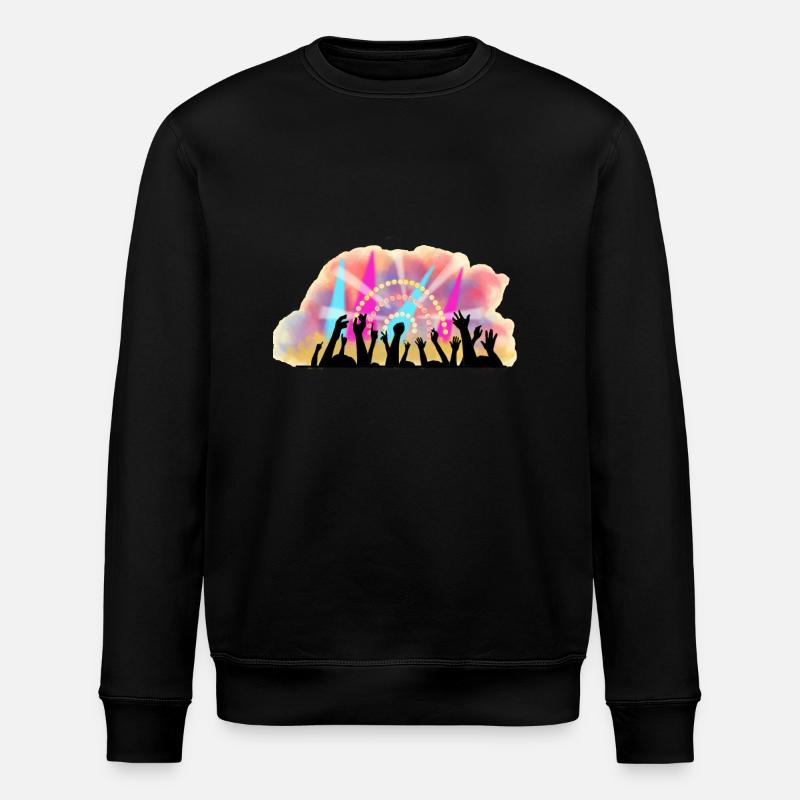 festivals2017 - Sweat bio ROLLER Stanley/Stella Unisexe - noir