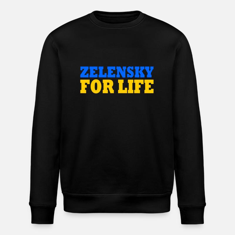 selenski - Stanley/Stella Unisex Bio-Sweatshirt ROLLER - Schwarz