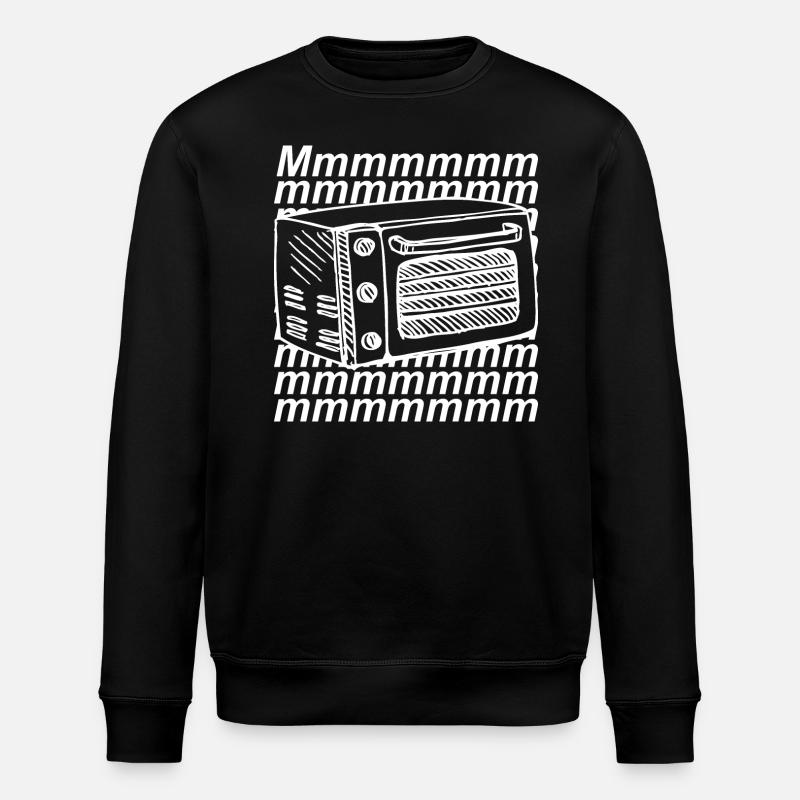 Microwaves MMM Graphic - Stanley/Stella ROLLER Unisex Organic Sweatshirt - black