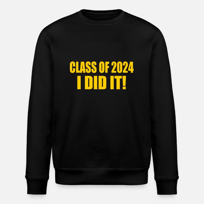 Class of 2024 - Sweat bio ROLLER Stanley/Stella Unisexe - noir