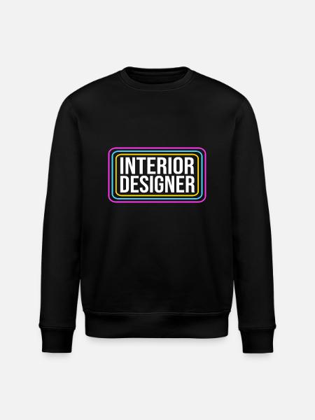 Interior Designer Architecture Architect - Stanley/Stella ROLLER Unisex Organic Sweatshirt - black