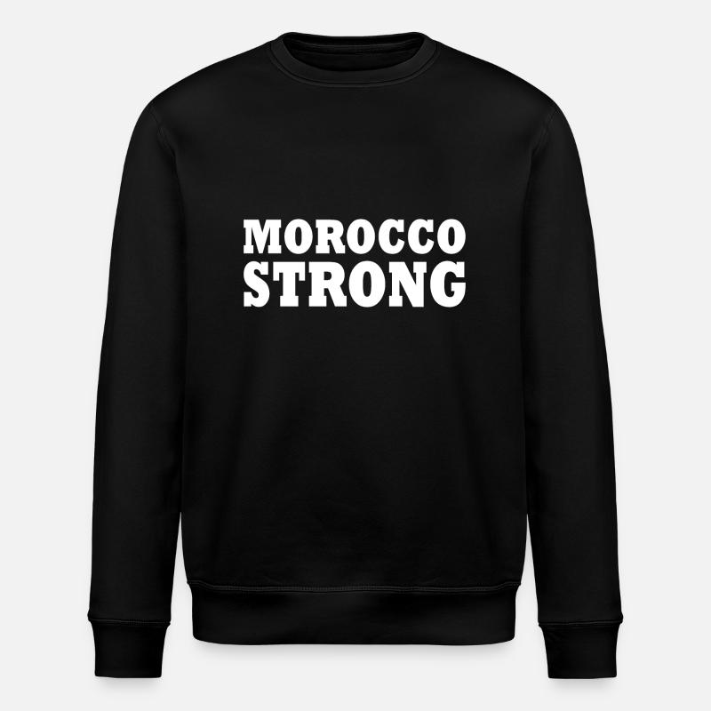 Morocco strong - Sweat bio ROLLER Stanley/Stella Unisexe - noir