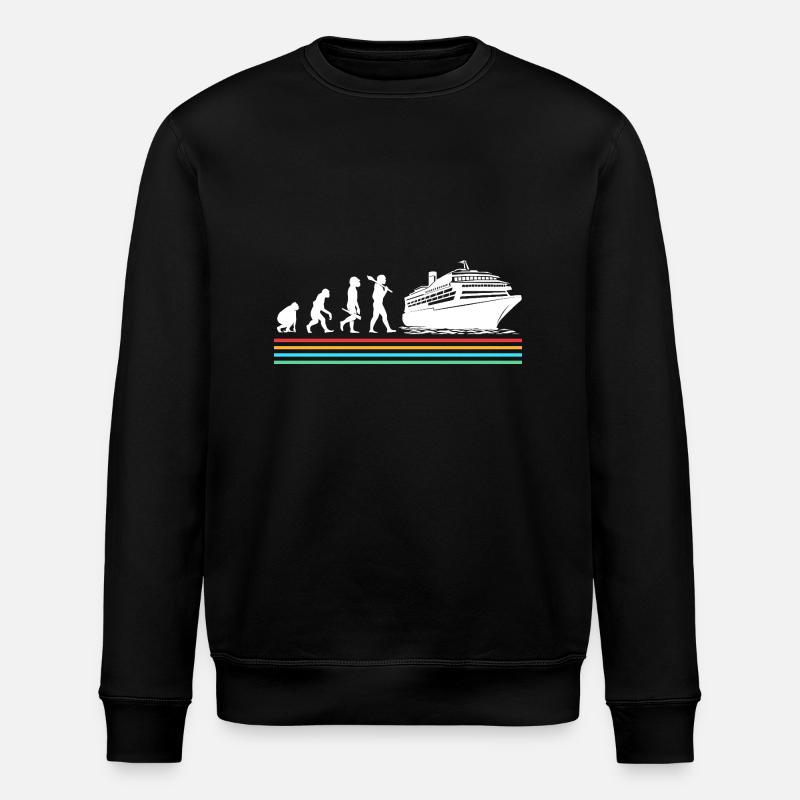 Kreuzfahrt Kreuzfahrtschiff Evolution - Stanley/Stella Unisex Bio-Sweatshirt ROLLER - Schwarz