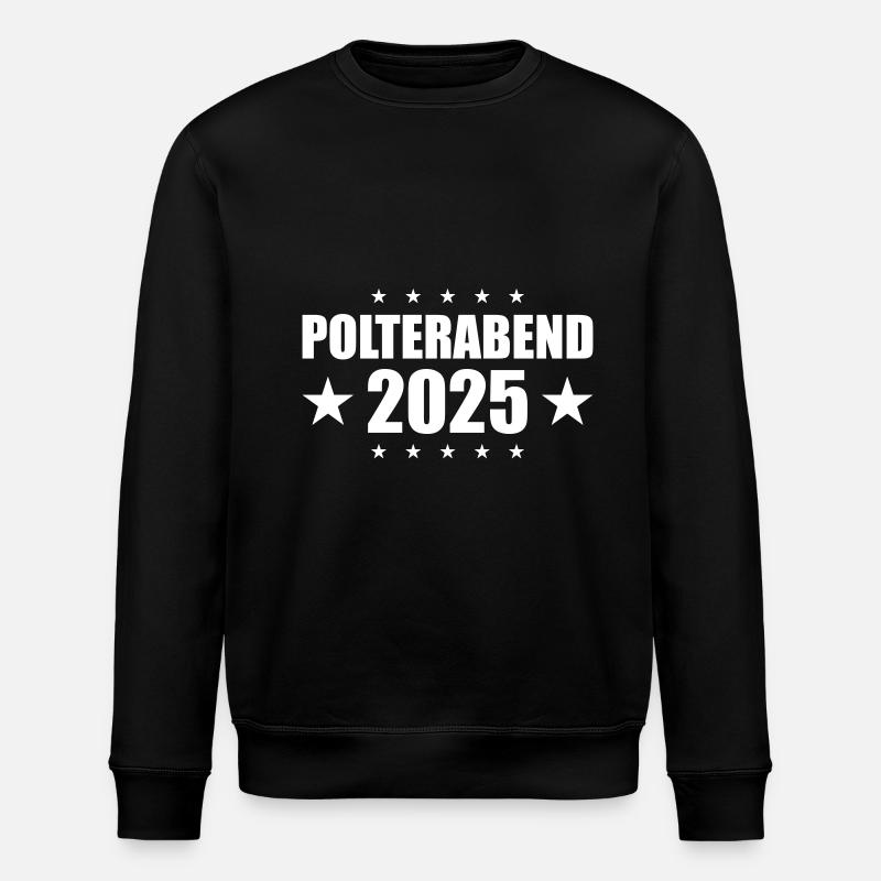 Polterabend 2025 - Stanley/Stella Unisex Bio-Sweatshirt ROLLER - Schwarz
