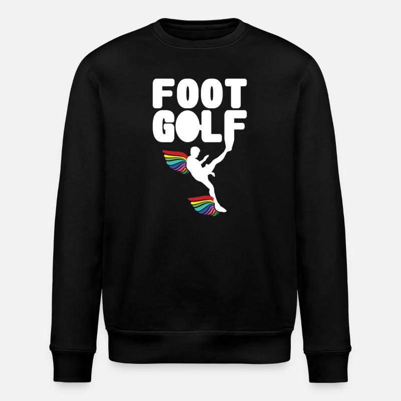 Golf à pied - Sweat bio ROLLER Stanley/Stella Unisexe - noir