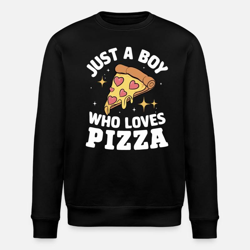 Pizza Italie Restauration rapide - Sweat bio ROLLER Stanley/Stella Unisexe - noir