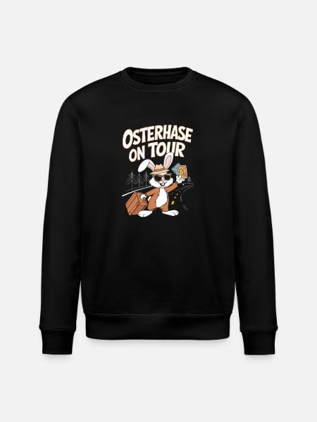 Easter 2025 Fun - Stanley/Stella ROLLER Unisex Organic Sweatshirt - black