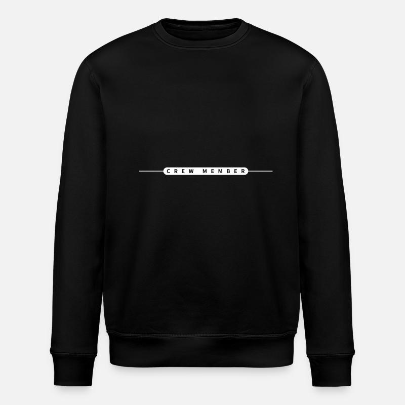 Membre d’équipage - Sweat bio ROLLER Stanley/Stella Unisexe - noir
