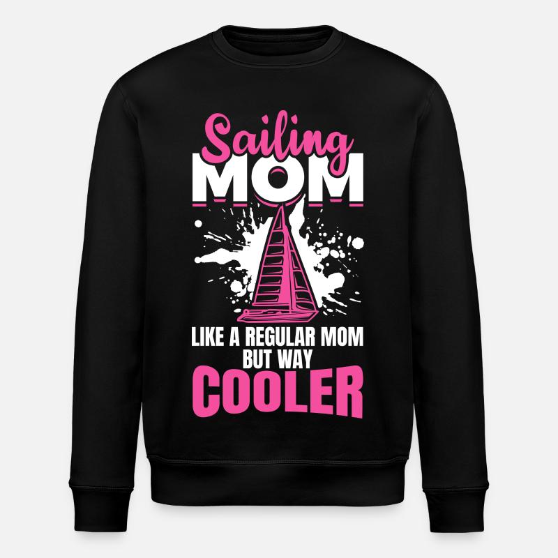 Seglerin Mutter - Stanley/Stella Unisex Bio-Sweatshirt ROLLER - Schwarz