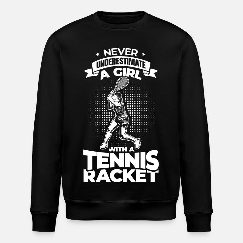 Joueur de tennis - Sweat bio ROLLER Stanley/Stella Unisexe - noir