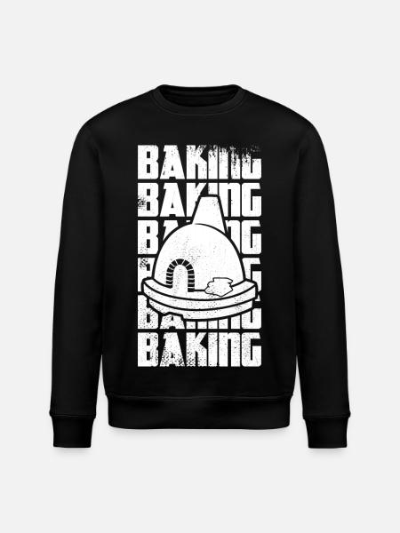 Fun Baking - Stanley/Stella ROLLER Unisex Organic Sweatshirt - black