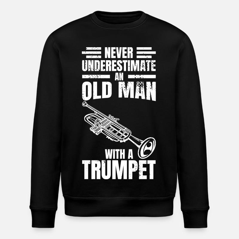 Trompettes Papi - Sweat bio ROLLER Stanley/Stella Unisexe - noir