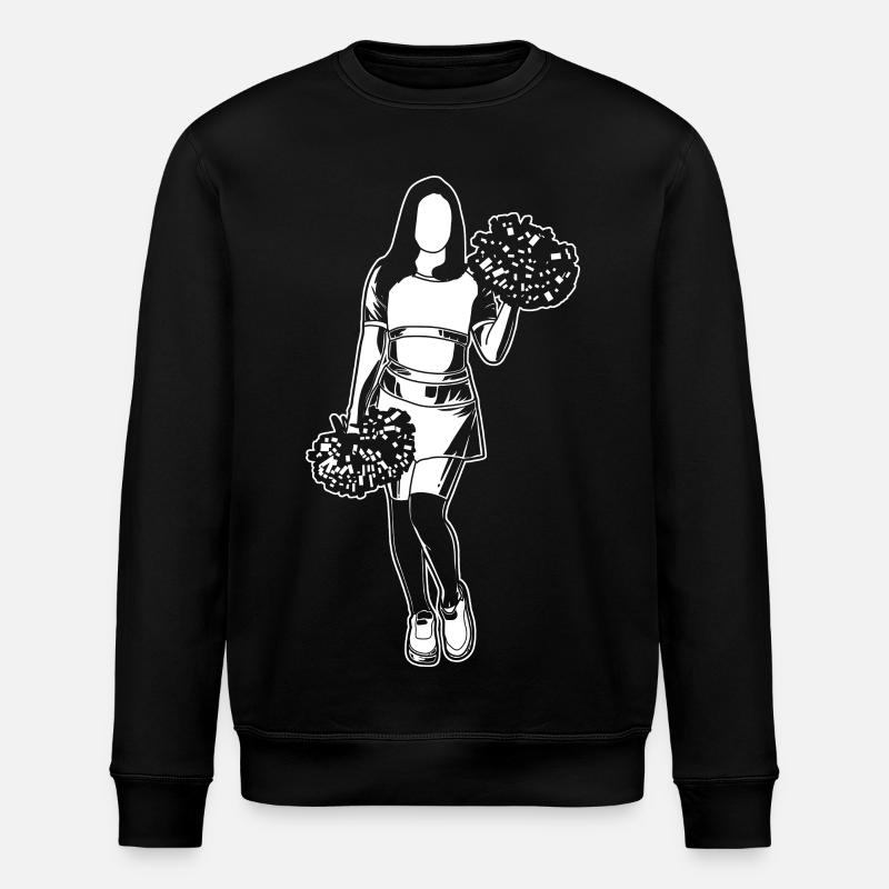 Cheerleader - Stanley/Stella Unisex Bio-Sweatshirt ROLLER - Schwarz