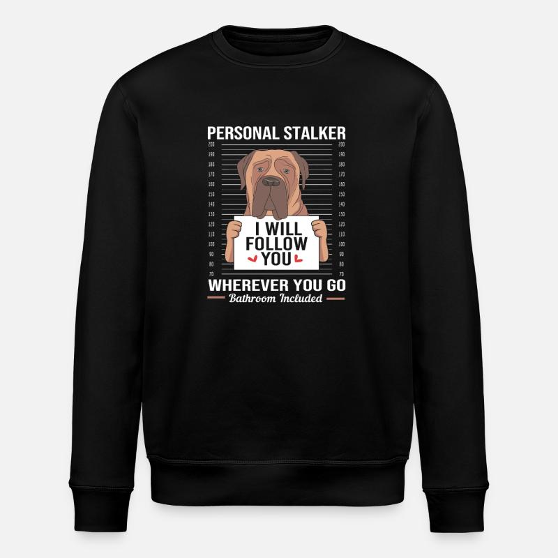 Bullmastiff - Stanley/Stella ROLLER Unisex Organic Sweatshirt - black