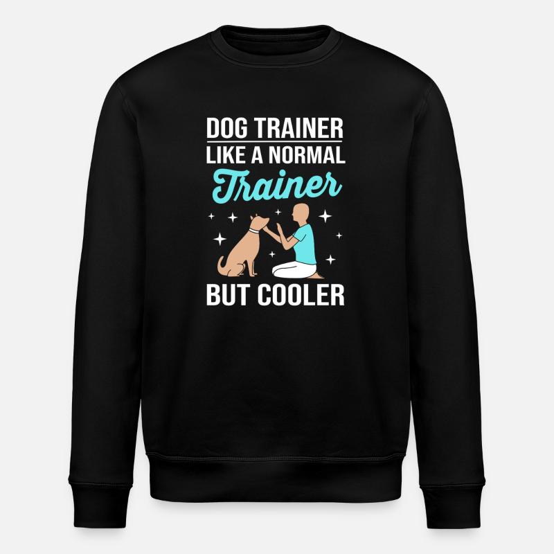 Dog trainer - Stanley/Stella ROLLER Unisex Organic Sweatshirt - black