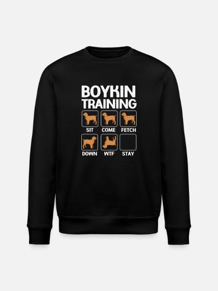 Boykin Spaniel - Stanley/Stella ROLLER Unisex Organic Sweatshirt - black