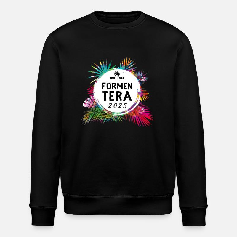 Formentera 2025 Multicoloured - Stanley/Stella ROLLER Unisex Organic Sweatshirt - black