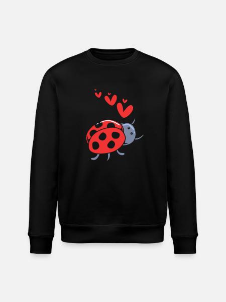 Insect Entomology - Stanley/Stella ROLLER Unisex Organic Sweatshirt - black