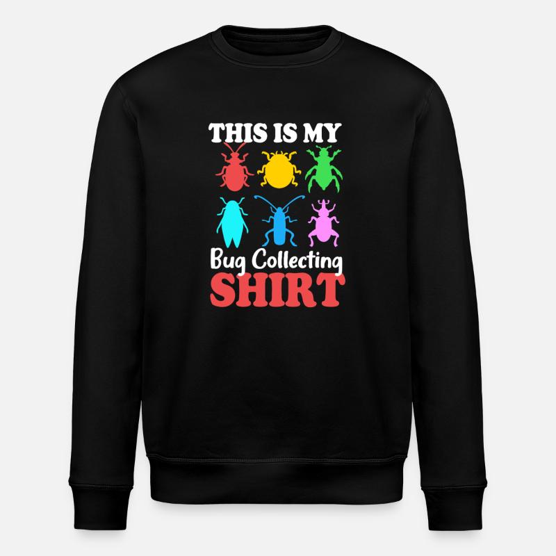 Insect Entomology - Stanley/Stella ROLLER Unisex Organic Sweatshirt - black