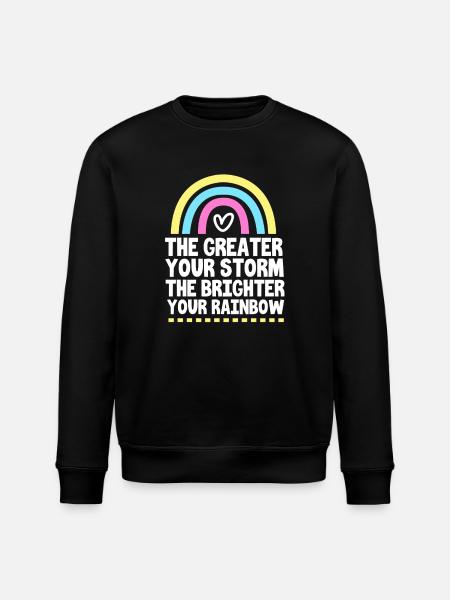 Embryo Transfer Day Fetus - Stanley/Stella ROLLER Unisex Organic Sweatshirt - black