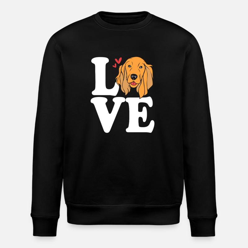 Papa Cocker Spaniel - Sweat bio ROLLER Stanley/Stella Unisexe - noir