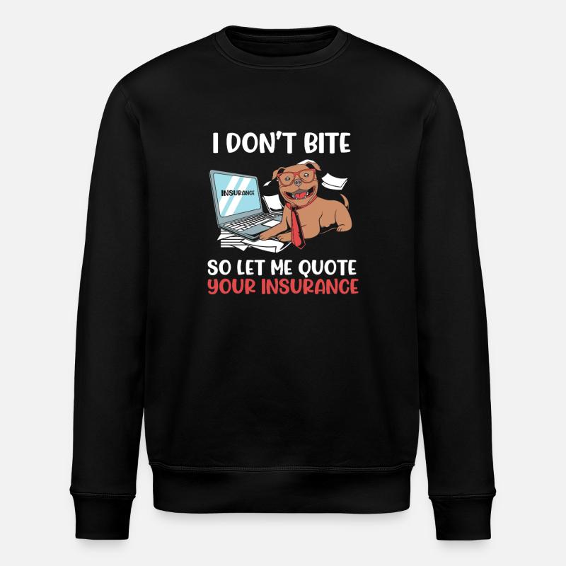 Actifs d’agent d’assurance - Sweat bio ROLLER Stanley/Stella Unisexe - noir