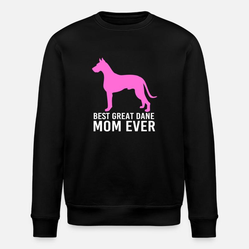 Great Dane - Stanley/Stella ROLLER Unisex Organic Sweatshirt - black