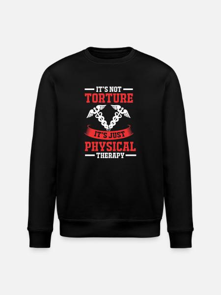 Physio Physiotherapy Physiotherapist - Stanley/Stella ROLLER Unisex Organic Sweatshirt - black