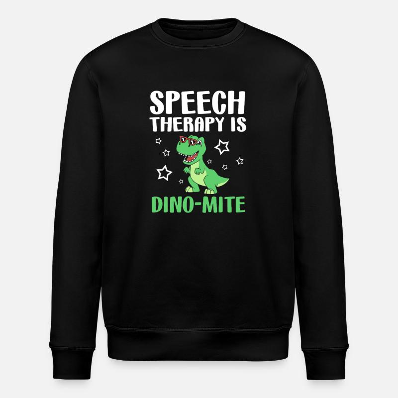 Logopäde Logopädin Logopädie - Stanley/Stella Unisex Bio-Sweatshirt ROLLER - Schwarz