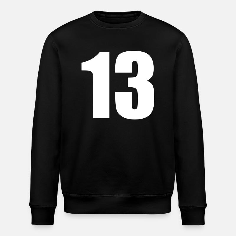 13 - Stanley/Stella Unisex Bio-Sweatshirt ROLLER - Schwarz