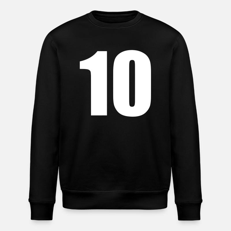 10 - Stanley/Stella Unisex Bio-Sweatshirt ROLLER - Schwarz