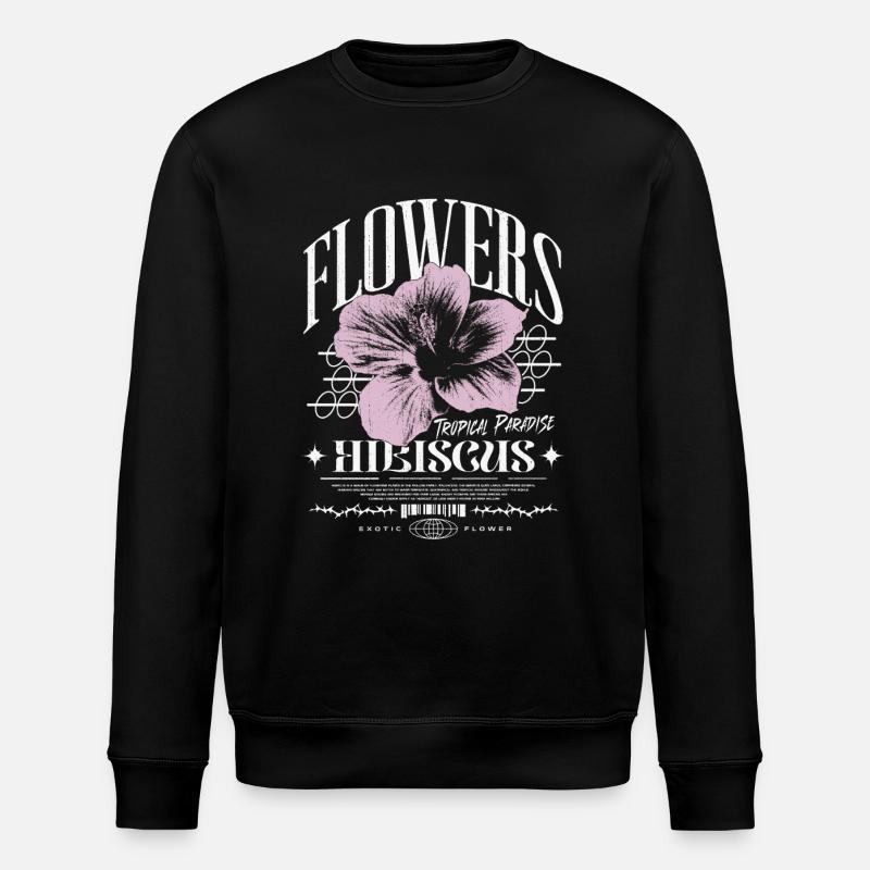Fleur d’hibiscus Fleur d’hibiscus - Sweat bio ROLLER Stanley/Stella Unisexe - noir