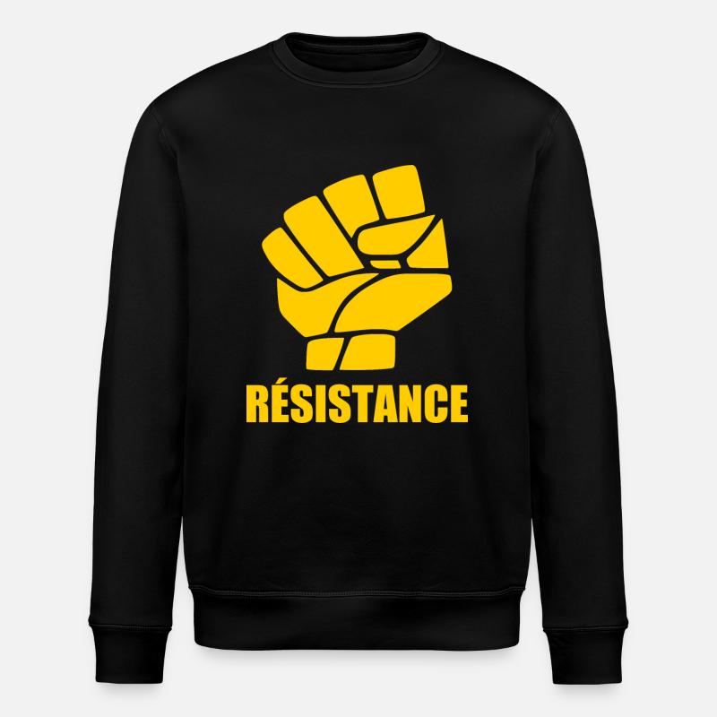 Résistance - Sweat bio ROLLER Stanley/Stella Unisexe - noir