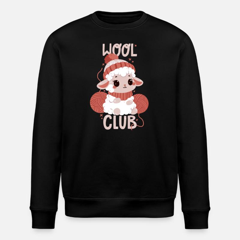 Wool Club - Stanley/Stella ROLLER Unisex Organic Sweatshirt - black