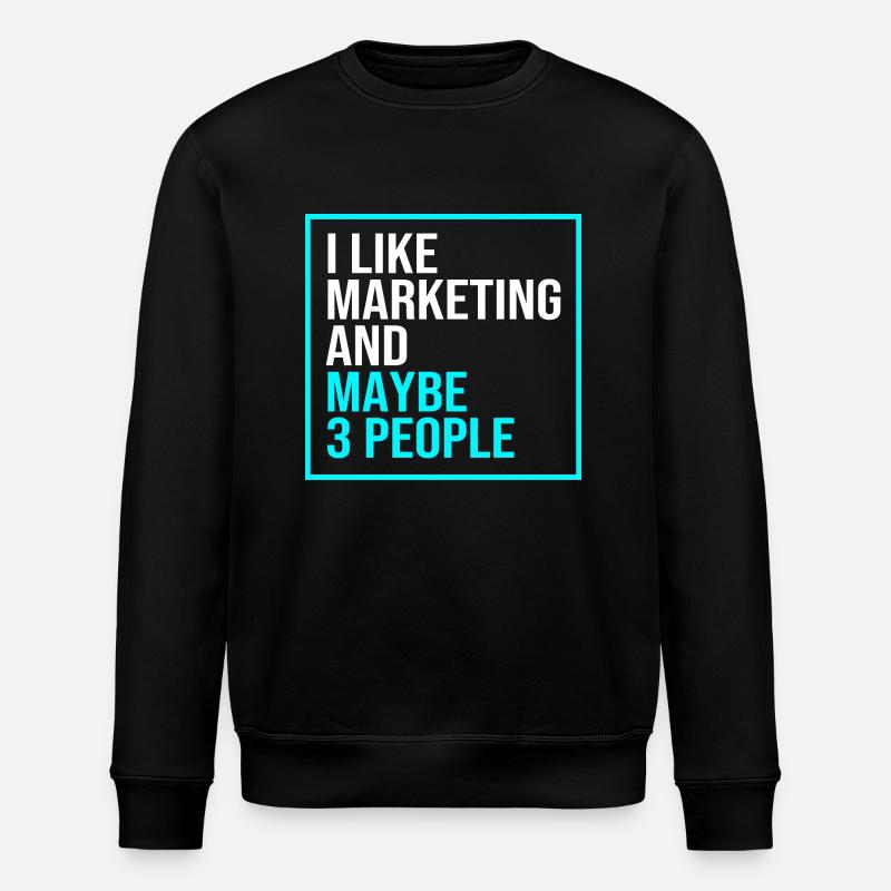 Marketing Manager - Stanley/Stella ROLLER Unisex Organic Sweatshirt - black