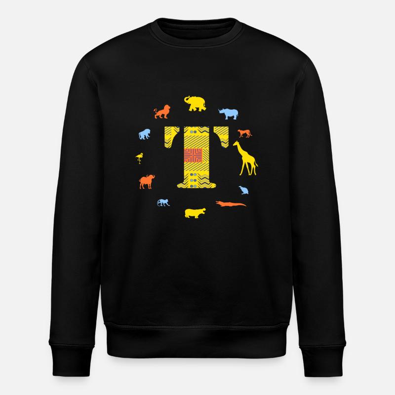afrique t - Sweat bio ROLLER Stanley/Stella Unisexe - noir
