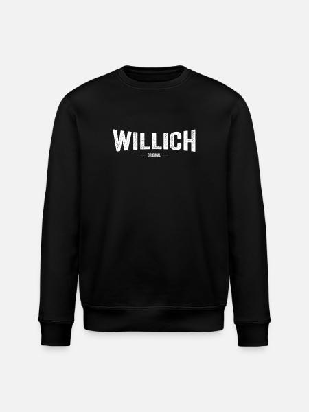 Willich Original - Stanley/Stella Unisex Bio-Sweatshirt ROLLER - Schwarz
