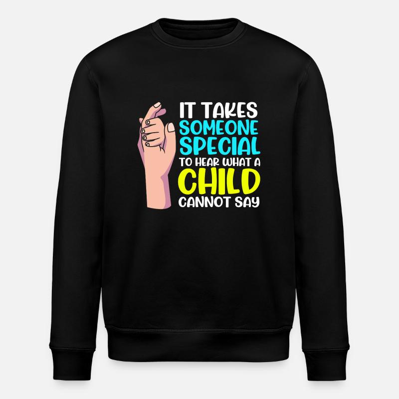Speech Therapist Speech Therapist - Stanley/Stella ROLLER Unisex Organic Sweatshirt - black