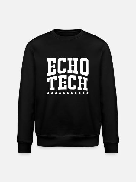 Cardiography Cardiogram - Stanley/Stella ROLLER Unisex Organic Sweatshirt - black