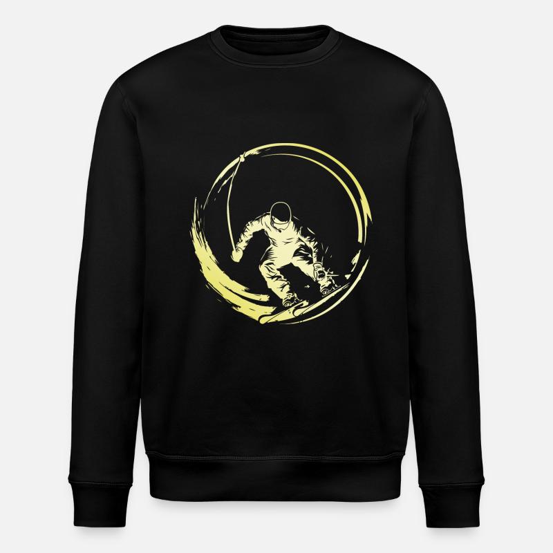 Ski Ski Homme - Sweat bio ROLLER Stanley/Stella Unisexe - noir