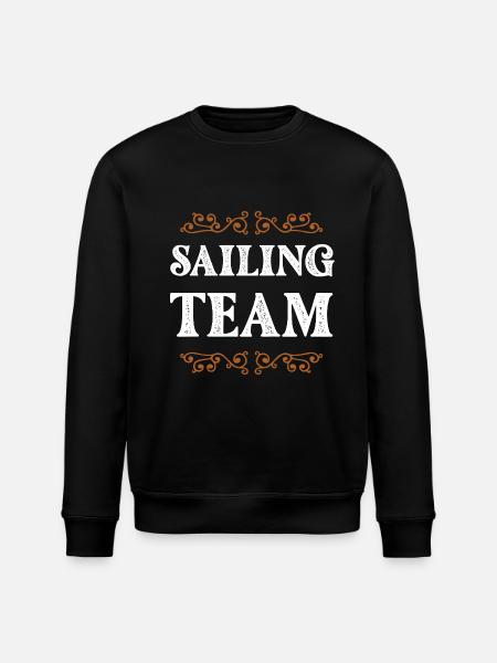 Sailing Crew - Stanley/Stella ROLLER Unisex Organic Sweatshirt - black