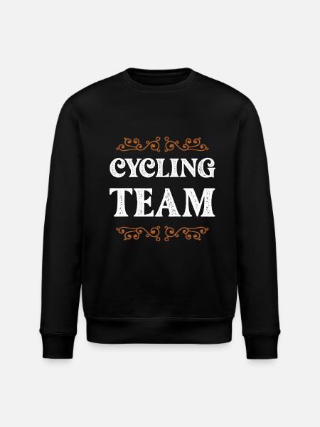 Cycling Crew - Stanley/Stella ROLLER Unisex Organic Sweatshirt - black
