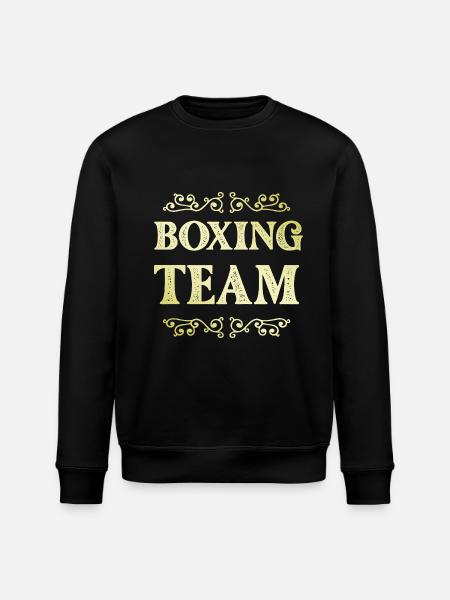 Boxing Team - Stanley/Stella ROLLER Unisex Organic Sweatshirt - black