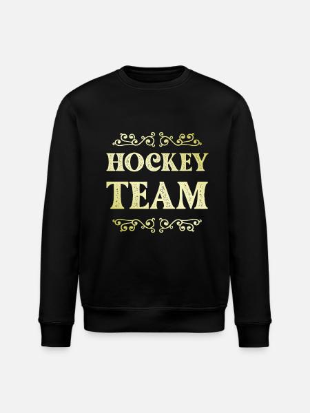 Hockey Team - Stanley/Stella ROLLER Unisex Organic Sweatshirt - black