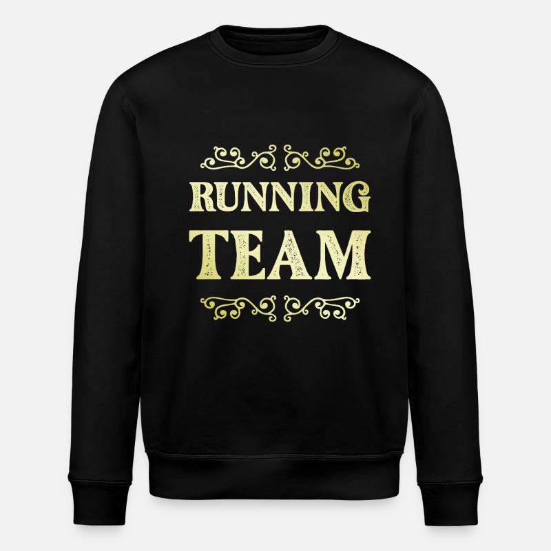 Running Team - Stanley/Stella Unisex Bio-Sweatshirt ROLLER - Schwarz